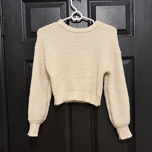 LA Hearts Sofia Crochet Sweater